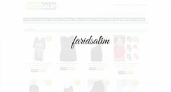 Desktop Screenshot of faridsalim.com