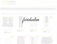 Tablet Screenshot of faridsalim.com